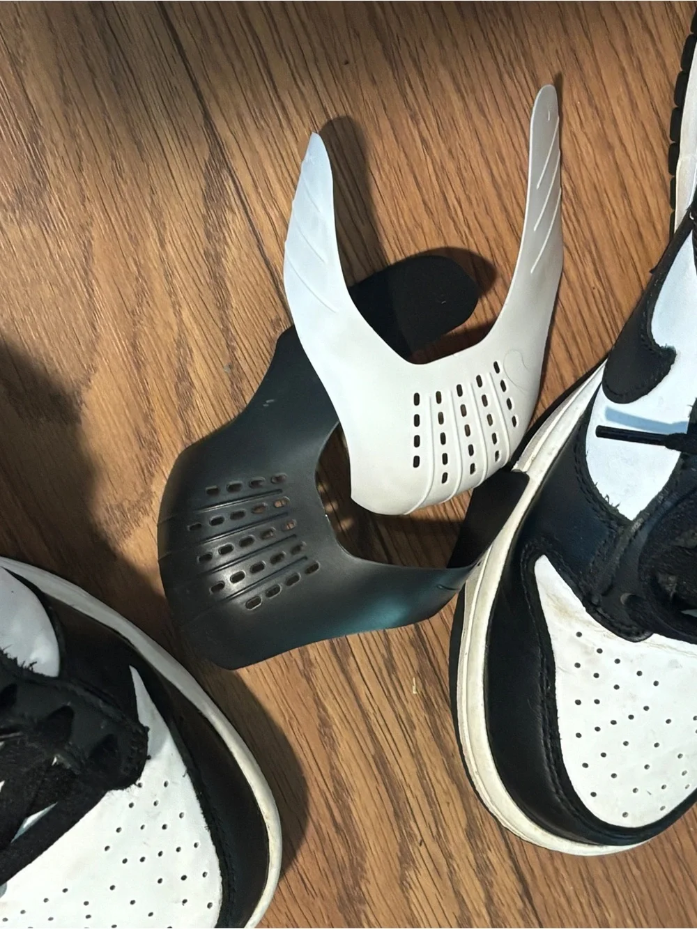 Nike Black Slip-On Athletic Shoe Interior